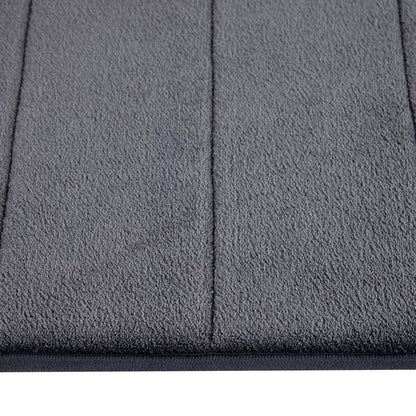 Memory Foam Contour Bath Mat - Charcoal