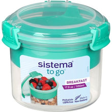 Sistema To Go Breakfast Food Container 530mL each