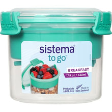 Sistema To Go Breakfast Food Container 530mL each