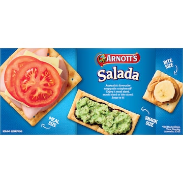 Arnott's Salada Original Crispbreads 250g