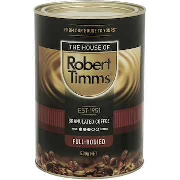 Robert Timms Instant Coffee Premium Full-Bodied 500g
