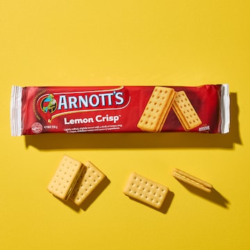 Arnott's Lemon Crisp Cream Biscuits 250g