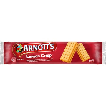 Arnott's Lemon Crisp Cream Biscuits 250g