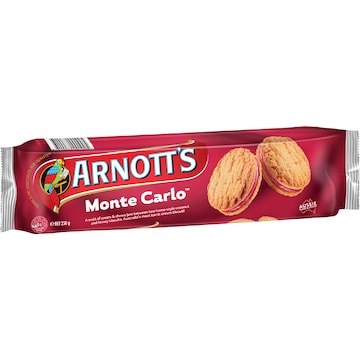 Arnott's Monte Carlo Cream Biscuits 250g