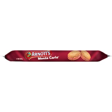 Arnott's Monte Carlo Cream Biscuits 250g