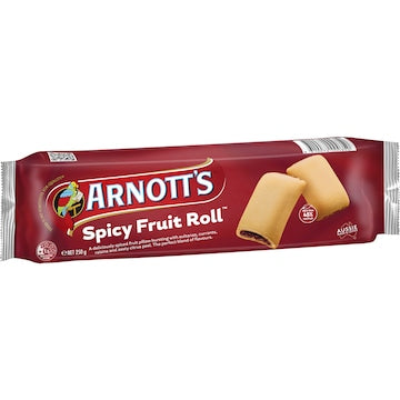 Arnott's Spicy Fruit Roll Biscuits 250g