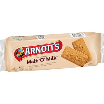 Arnott's Malt 'O' Milk Biscuits 250g