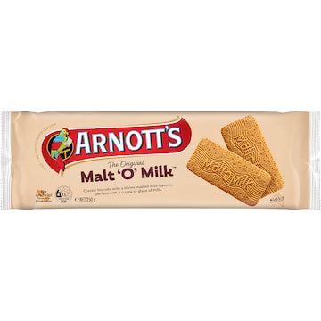 Arnott's Malt 'O' Milk Biscuits 250g