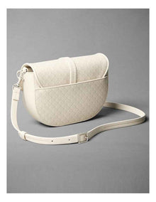 Emblem Aop Crossbody Bag in Light Hay Aop