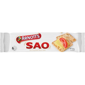 Arnott's Sao Crackers 250g
