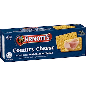 Arnott's Country Cheese Crackers 250g