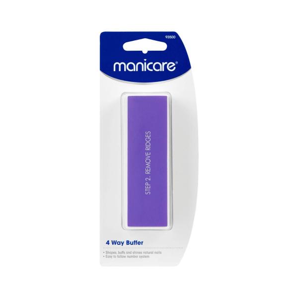 MANICARE BUFFER 4WAY BLACK 1 PACK