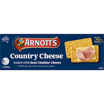 Arnott's Country Cheese Crackers 250g