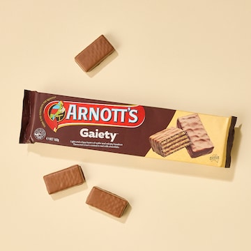 Arnott's Gaiety Chocolate Wafer Biscuits 160g