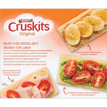 Arnott's Cruskits Original Crispbreads 125g
