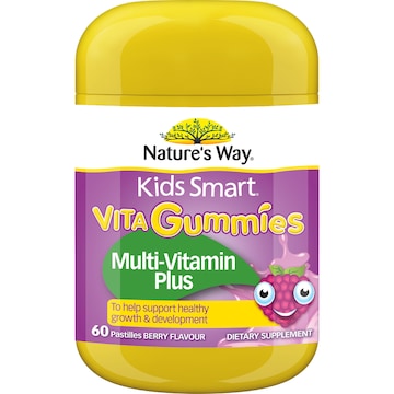 Nature's Way Kids Smart Vita Gummies Multi-Vitamin Plus 60 pack
