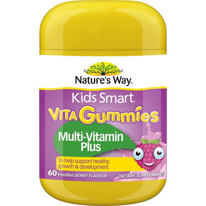 Nature's Way Kids Smart Vita Gummies Multi + Vegies 60 pack