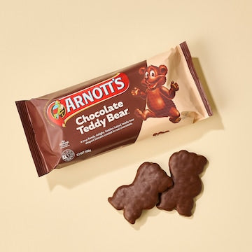 Arnott's Chocolate Teddy Bear Biscuits 200g