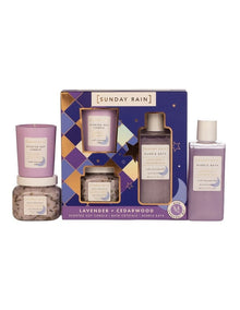 Lavender + Cedarwood Bath Trio