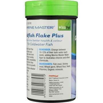 Vita Pet Fish Food Goldfish Flake Plus 90g