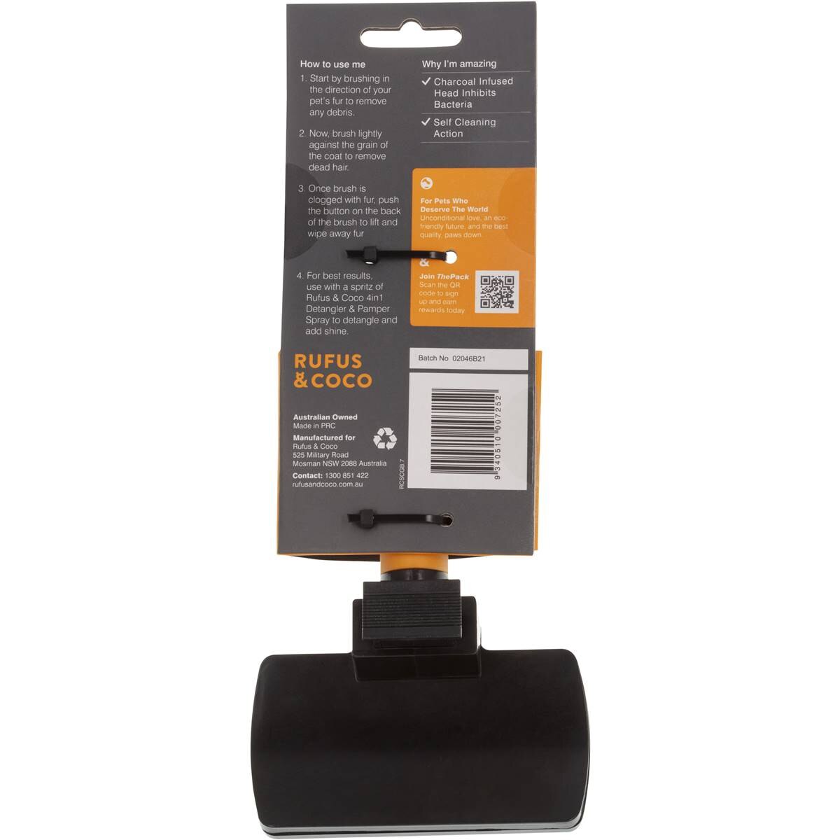 Rufus & Coco Self Cleaning Slicker Brush Slicker Dog Brush Each