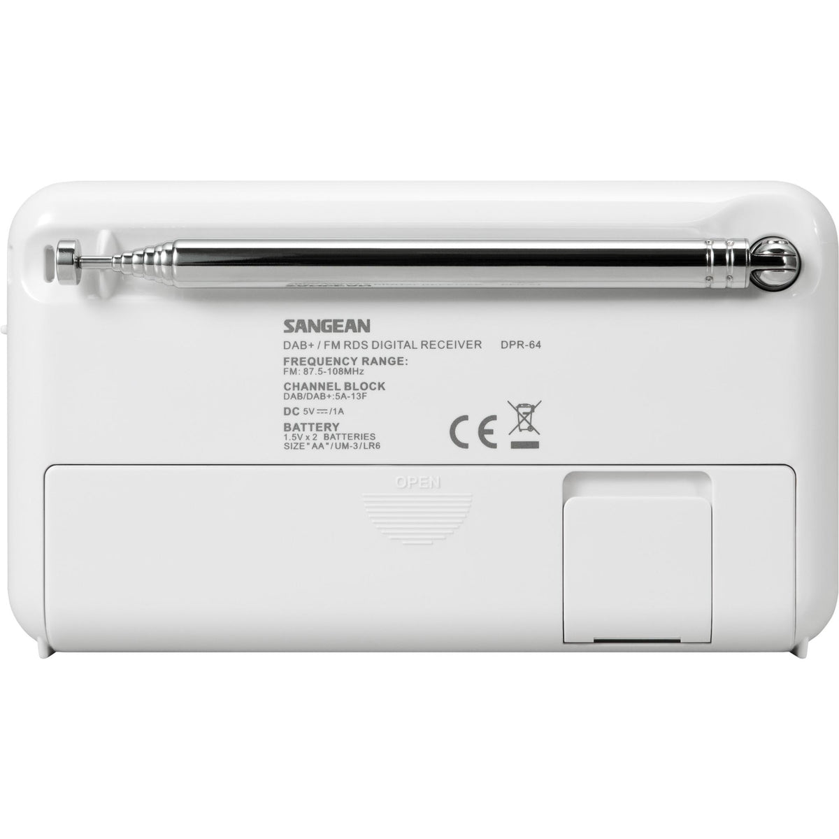 Sangean DPR64WG DAB/FM Pocket Digital Radio