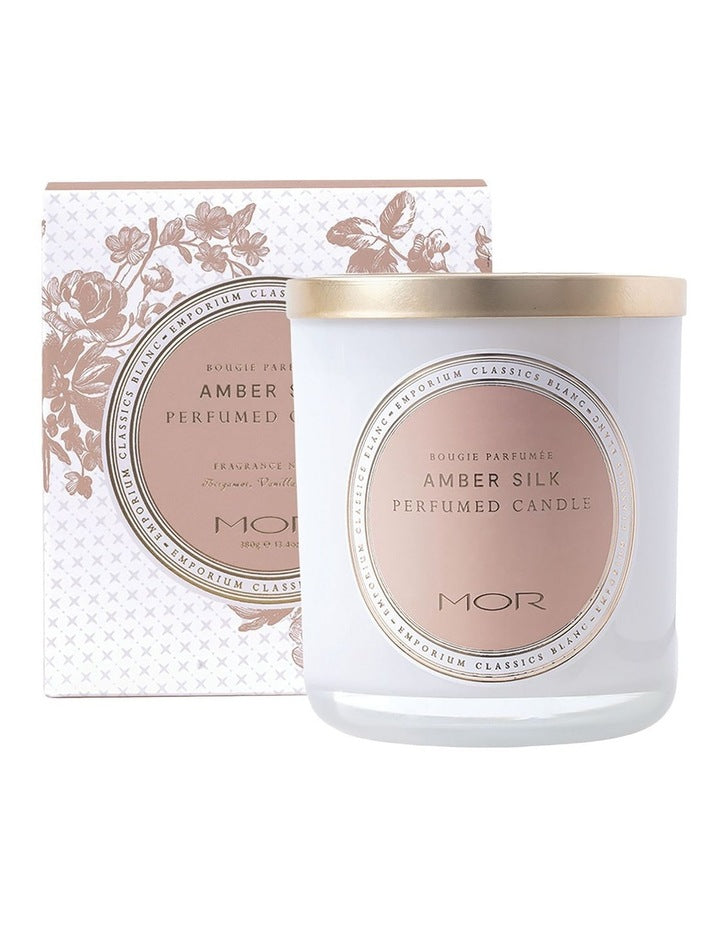 Amber Silk Perfumed Candle 380g
