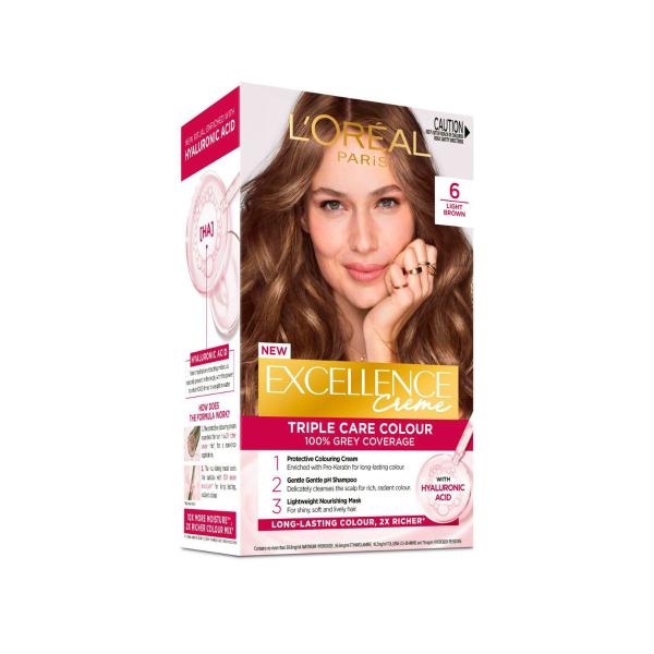 L'OREAL EXCELLENCE 6 LIGHT BROWN