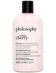 White Cherry Hydrating Shower Gel, Bubble Bath, & Shampoo 480ml