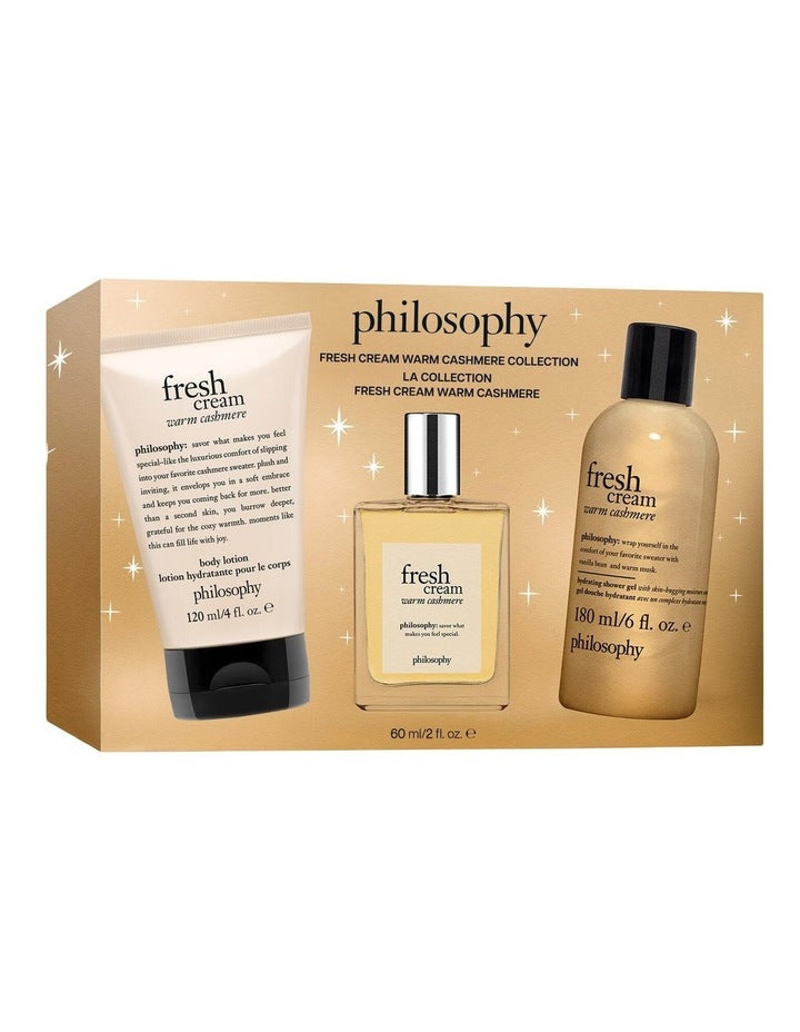 fresh cream warm cashmere collection 3 x piece set