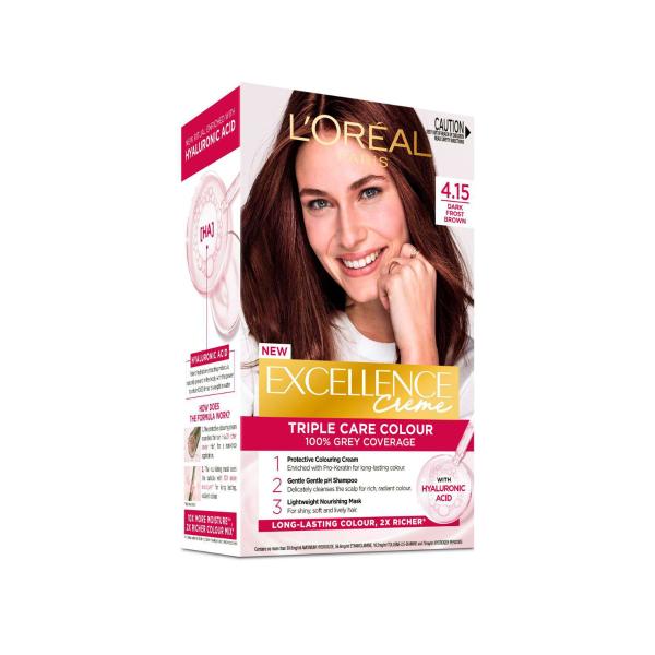 L'OREAL EXCELLENCE 4.15 DARK FROSTED BROWN