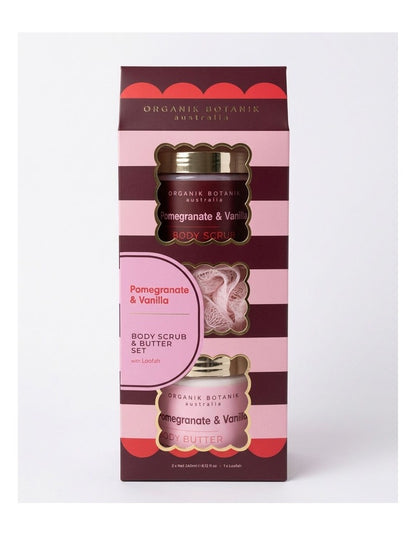 Amore Pomegranate & Vanilla Body Scrub & Butter Set