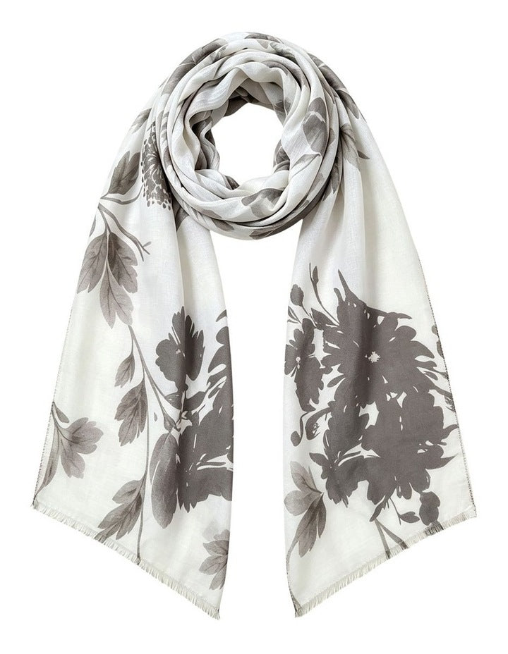 Gregory Ladner Floral Print Gnkf014M In Grey