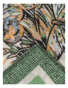 Gregory Ladner Botanical And Butterfly Kerchief Gnkf019M In Green
