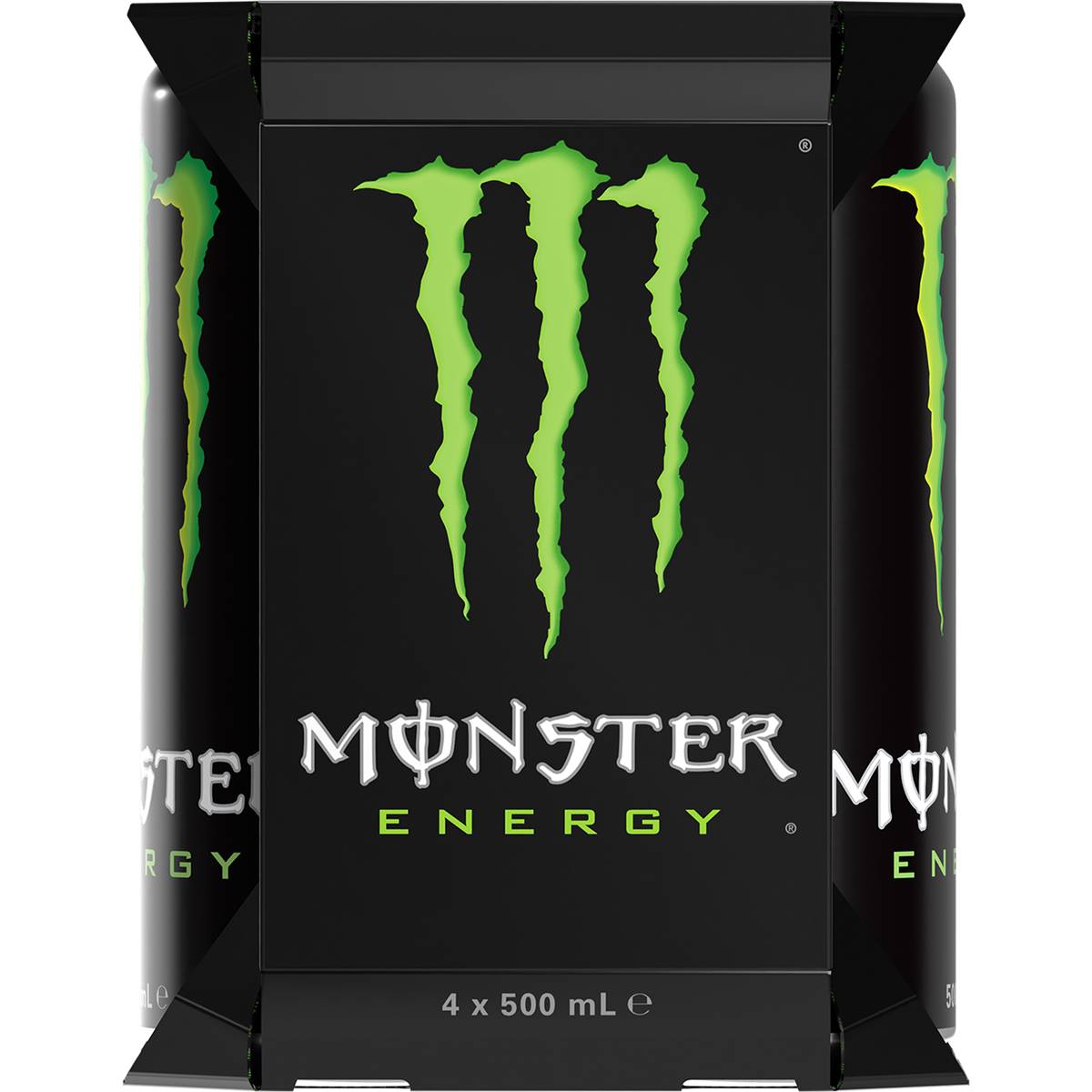 Monster Energy Green Multipack Cans 500ml x4 Pack