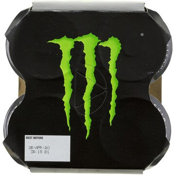 Monster Energy Green Cans 500mL x 4 pack