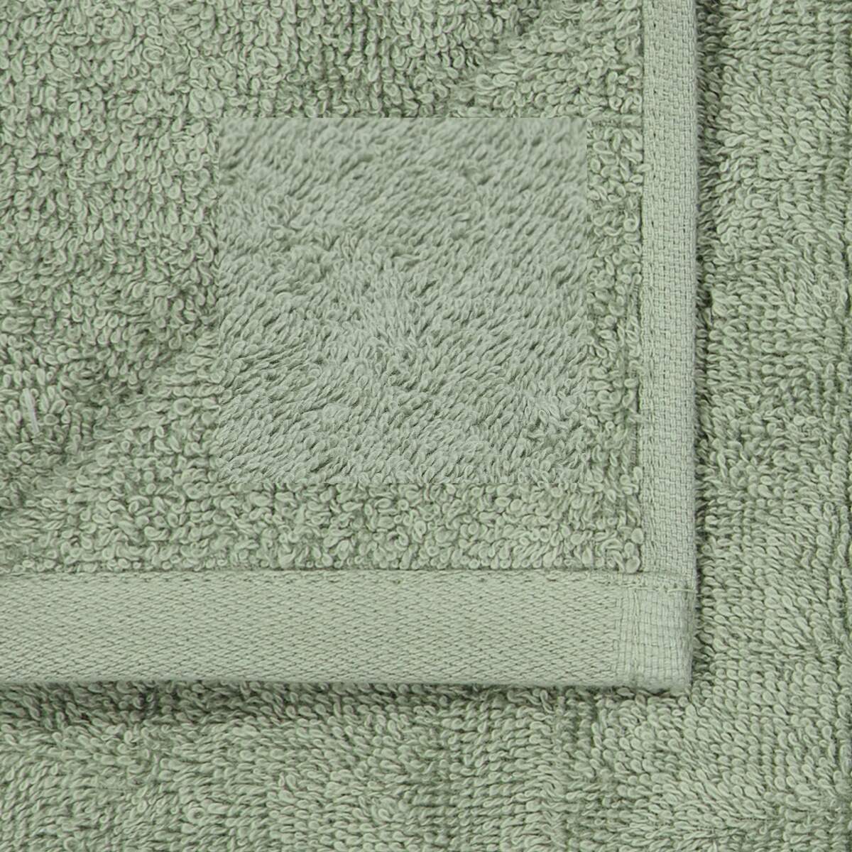 Edan Cotton Face Washer - Moss