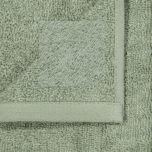 Edan Cotton Face Washer - Moss