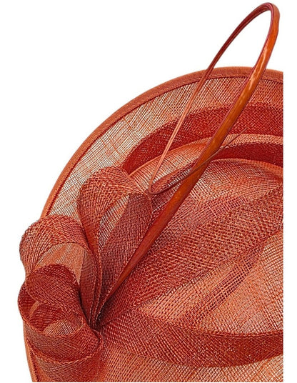 Gregory Ladner Ghrf300M Orange Fascinator Fascinator in Orange