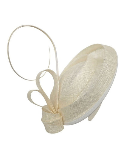 Gregory Ladner Ghrf301M Ivory Fascinator Fascinator in Ivory