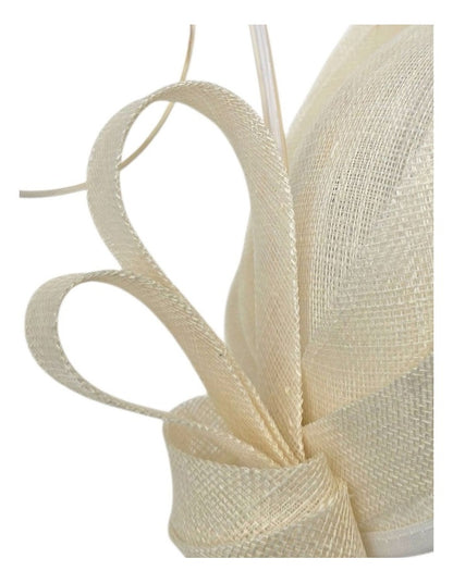 Gregory Ladner Ghrf301M Ivory Fascinator Fascinator in Ivory