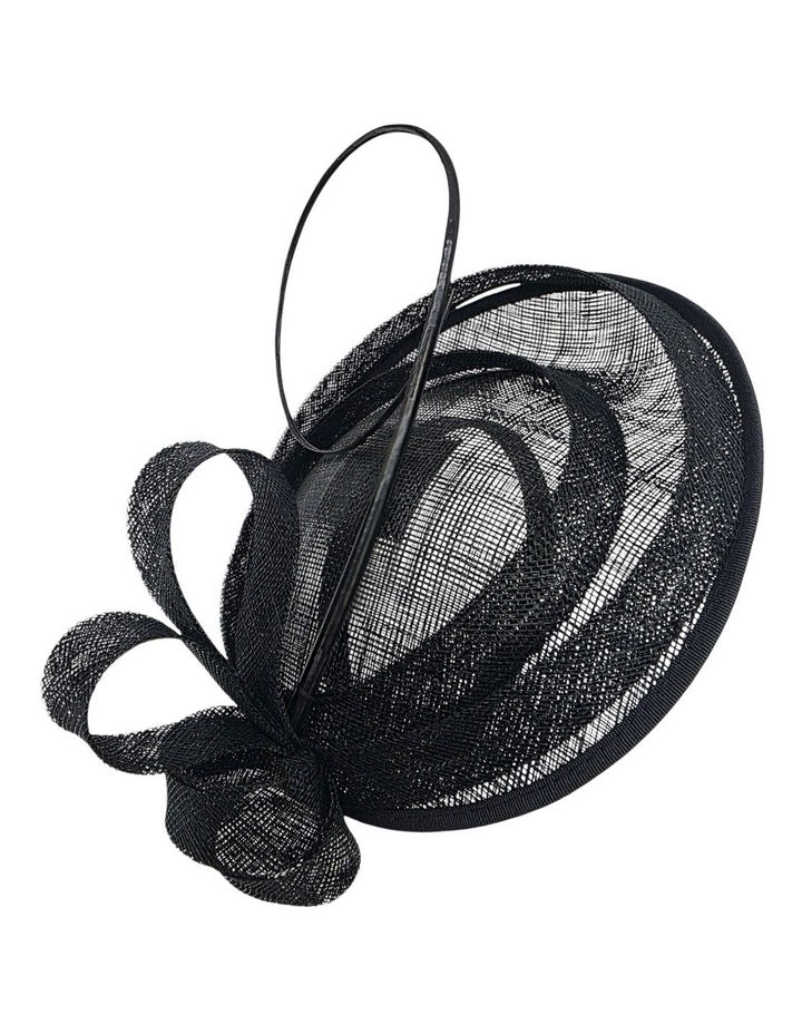 Gregory Ladner Ghrf301M Black Fascinator Fascinator in Black