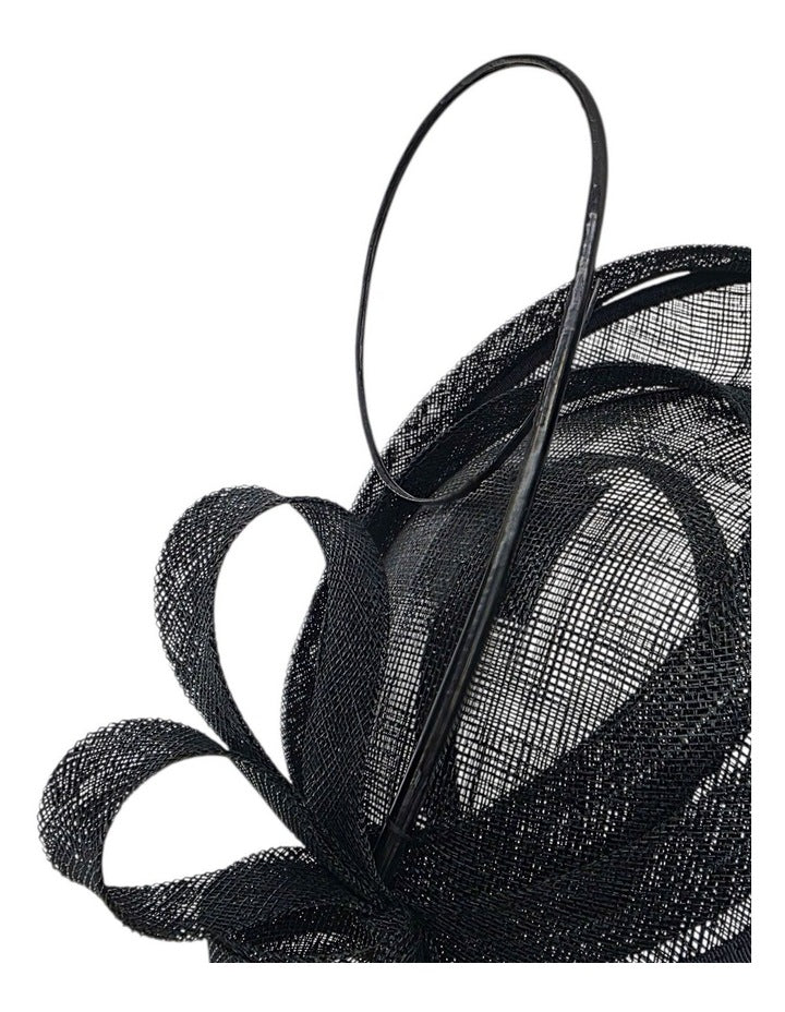 Gregory Ladner Ghrf301M Black Fascinator Fascinator in Black
