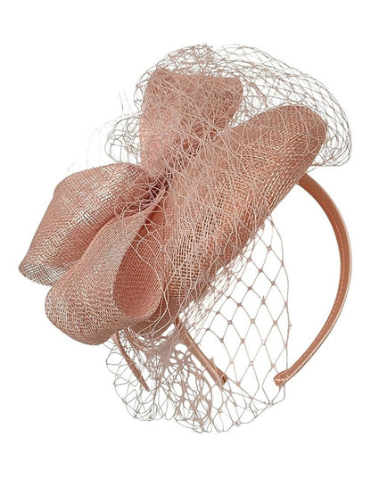 Gregory Ladner Ghrf302M Blush Fascinator Fascinator in Blush