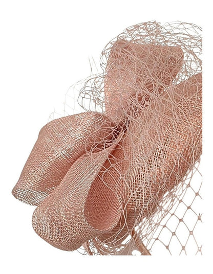 Gregory Ladner Ghrf302M Blush Fascinator Fascinator in Blush