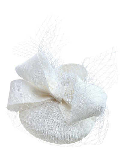 Gregory Ladner Ghrf302M Ivory Fascinator Fascinator in Ivory