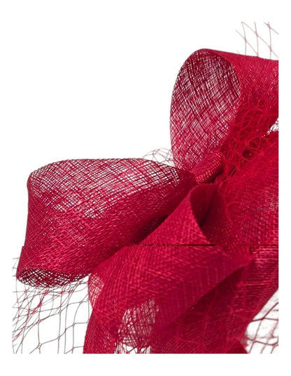 Gregory Ladner Ghrf302M Red Fascinator Fascinator in Red