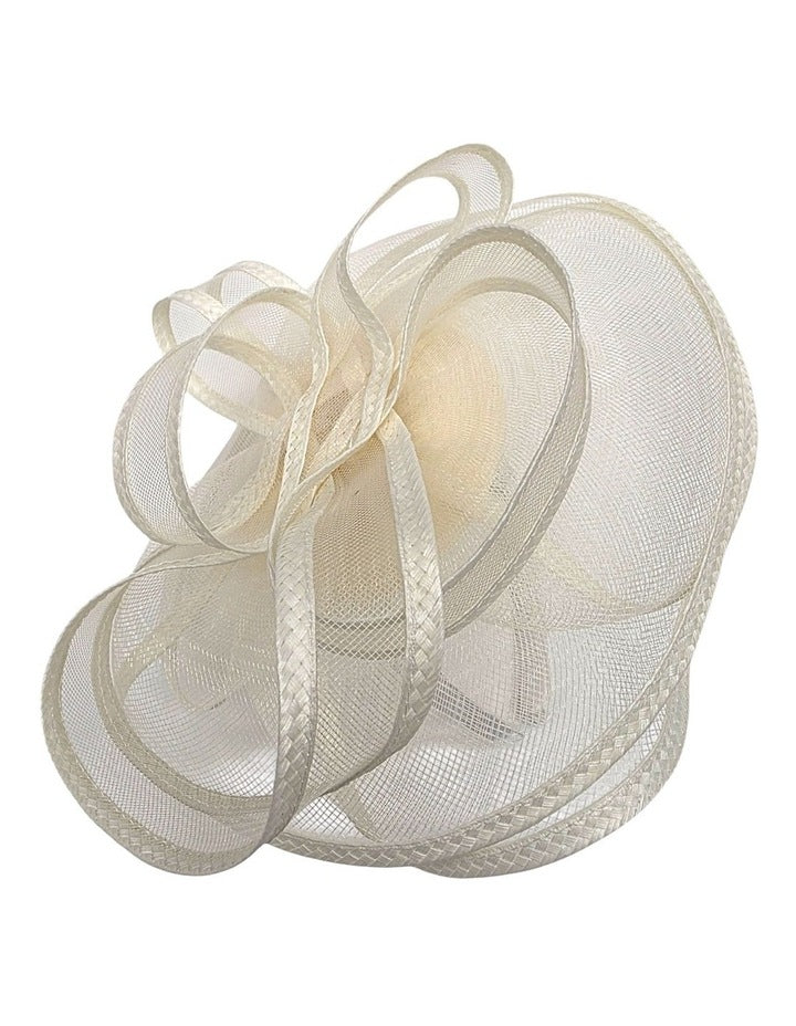 Gregory Ladner Ghrf303M Ivory Fascinator Fascinator in Ivory