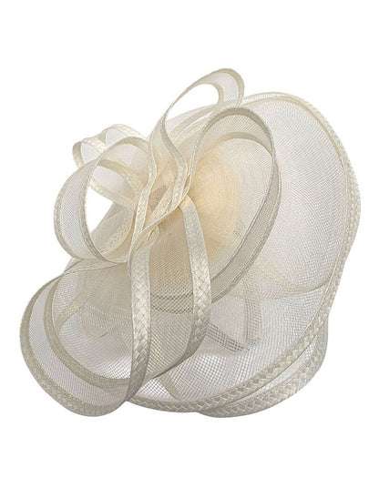 Gregory Ladner Ghrf303M Ivory Fascinator Fascinator in Ivory