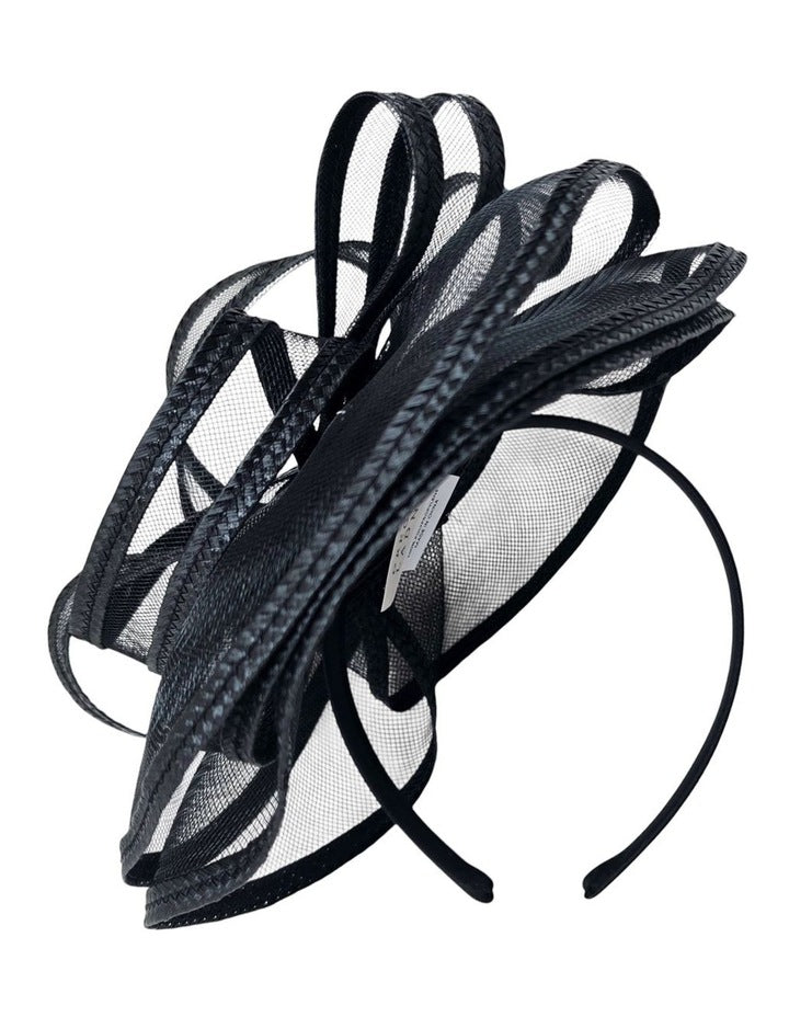 Gregory Ladner Ghrf303M Black Fascinator Fascinator in Black
